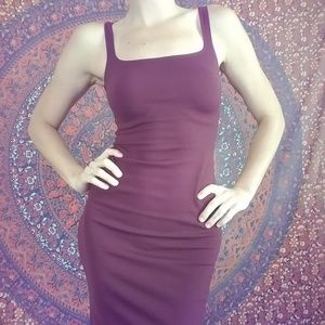 American Apparel Bodycon Ponte Tank Midi Dress